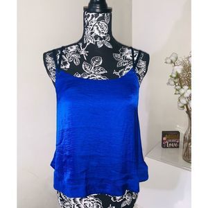 Free people Royal Blue Intimate blouse